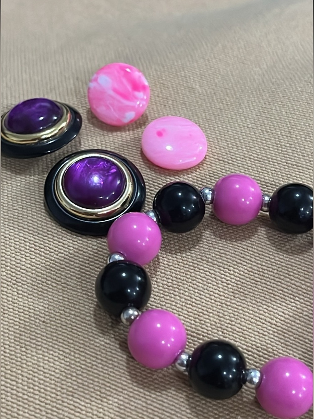 Retro Jewelry Bundle Earrings and Bracelet